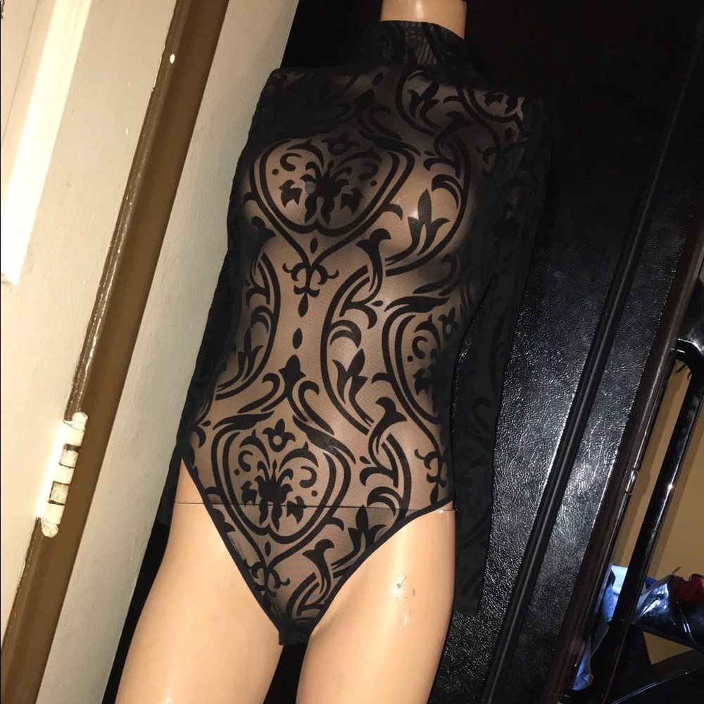 Sheer bodysuit